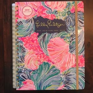 NWT Lilly Pulitzer Jumbo Day Planner Adgenda